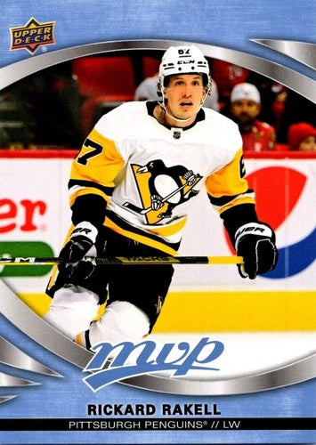 #109 Rickard Rakell - Pittsburgh Penguins - 2023-24 Upper Deck MVP - Ice Battles Hockey