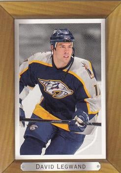 #109 David Legwand - Nashville Predators - 2003-04 Upper Deck Beehive Hockey