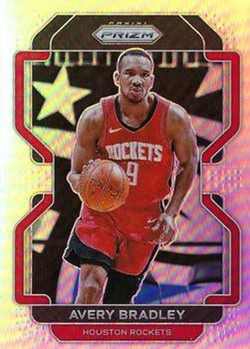#109 Avery Bradley - Houston Rockets - 2021-22 Panini Prizm - Silver Basketball