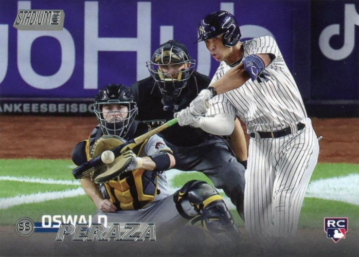 #109 Oswald Peraza - New York Yankees - 2023 Stadium Club Baseball