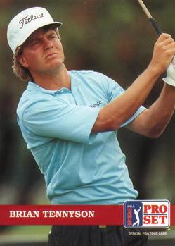 #109 Brian Tennyson - 1992 Pro Set PGA Tour Golf