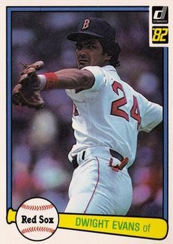 #109 Dwight Evans - Boston Red Sox - 1982 Donruss Baseball