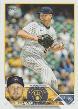 #109 Eric Lauer - Milwaukee Brewers - 2023 Topps Baseball