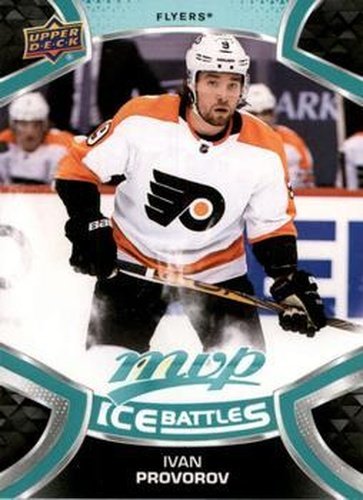 #109 Ivan Provorov - Philadelphia Flyers - 2021-22 Upper Deck MVP - Ice Battles Hockey