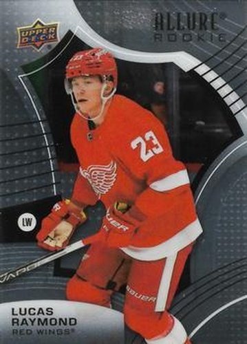 #109 Lucas Raymond - Detroit Red Wings - 2021-22 Upper Deck Allure Hockey
