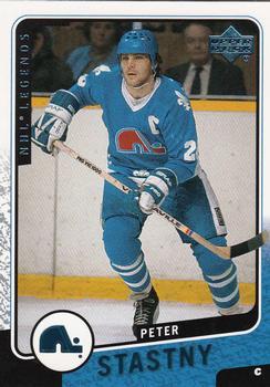 #109 Peter Stastny - Quebec Nordiques - 2000-01 Upper Deck Legends Hockey