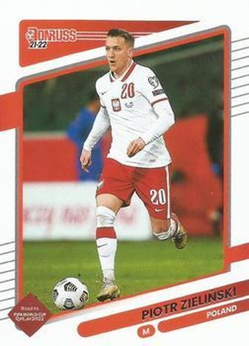 #109 Piotr Zielinski - Poland - 2021-22 Donruss Road to FIFA World Cup Qatar 2022 Soccer