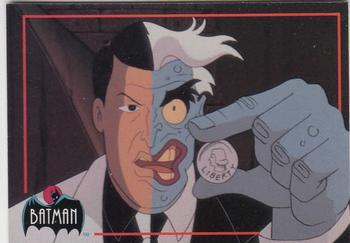 #109 Two-Face - 1993 Topps Batman The Animated Series