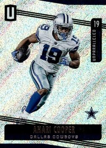 #109 Amari Cooper - Dallas Cowboys - 2019 Panini Unparalleled Football