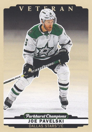 #109 Joe Pavelski - Dallas Stars - 2022-23 Parkhurst Champions Hockey