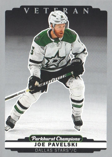#109 Joe Pavelski - Dallas Stars - 2022-23 Parkhurst Champions - Silver Hockey