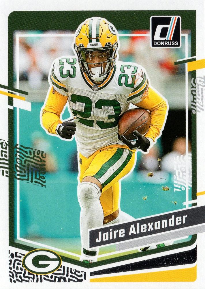 #109 Jaire Alexander - Green Bay Packers - 2023 Donruss Football