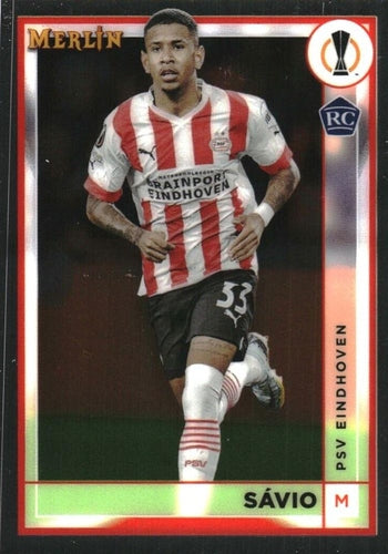 #109 Sávio - PSV Eindhoven - 2022-23 Merlin Chrome UEFA Club Competitions Soccer