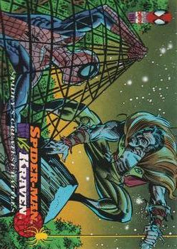 #109 Spider-Man vs. Kraven - 1994 Fleer The Amazing Spider-Man