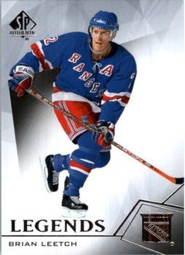 #109 Brian Leetch - New York Rangers - 2015-16 SP Authentic Hockey