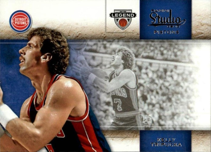 #109 Kelly Tripucka - Detroit Pistons - 2009-10 Panini Studio Basketball