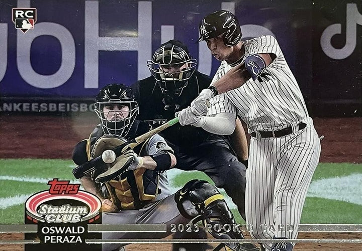#109b Oswald Peraza - New York Yankees - 2023 Stadium Club Baseball