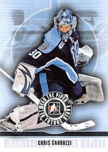 #10 Chris Carrozzi - Mississauga St. Michael's Majors - 2008-09 In The Game Between The Pipes Hockey