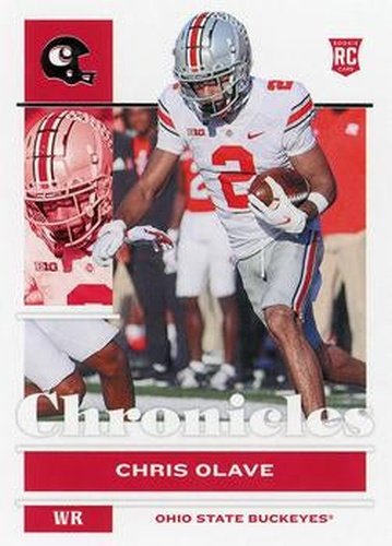 #10 Chris Olave - Ohio State Buckeyes - 2022 Panini Chronicles Draft Picks Football
