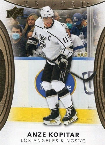 #10 Anze Kopitar - Los Angeles Kings - 2022-23 Upper Deck Trilogy Hockey