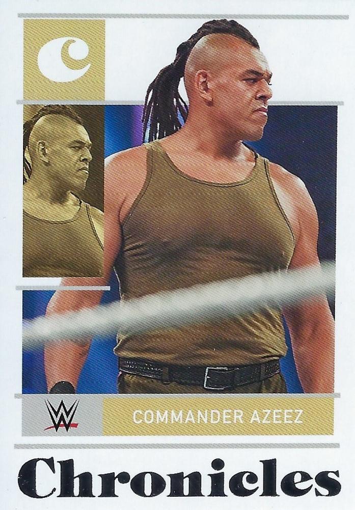 #10 Commander Azeez - 2022 Panini Chronicles WWE Wrestling