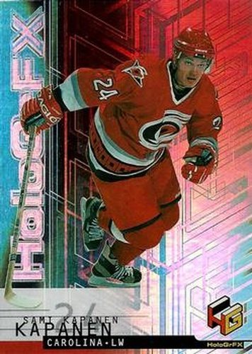 #10 Sami Kapanen - Carolina Hurricanes - 1999-00 Upper Deck HoloGrFX Hockey