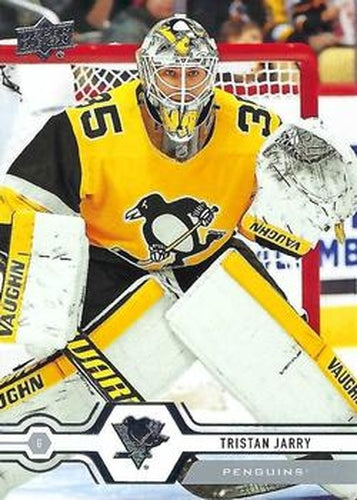 #510 Tristan Jarry - Pittsburgh Penguins - 2019-20 Upper Deck Hockey