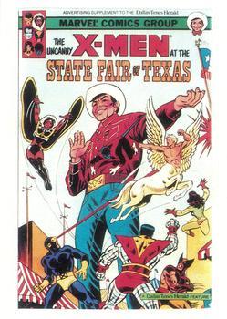 #10 The Uncanny X-Men at the State Fair of Texas - 1991 Comic Images Marvel Comics First Covers II
