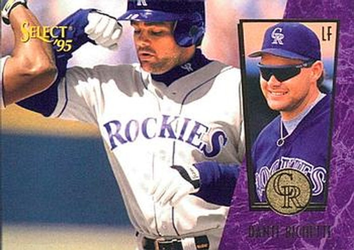 #10 Dante Bichette - Colorado Rockies - 1995 Select Baseball
