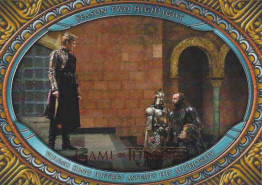 #10 Young King Joffrey Asserts His Authority - 2022 Rittenhouse Game of Thrones