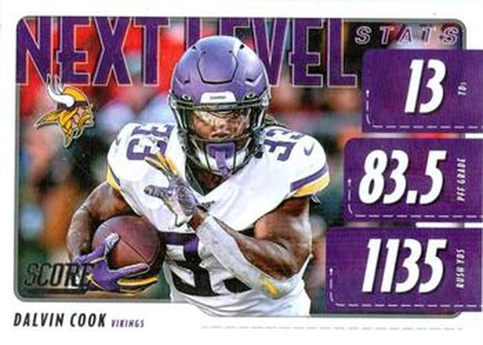 #NLS-DC Dalvin Cook - Minnesota Vikings - 2020 Score - Next Level Stats Football
