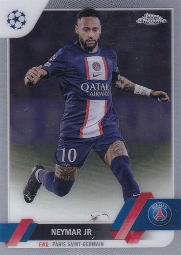 #10 Neymar Jr - Paris Saint-Germain - 2022-23 Topps Chrome UEFA Club Competitions Soccer