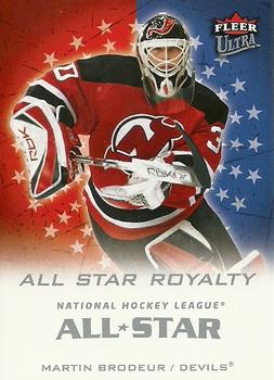 #ASR10 Martin Brodeur - New Jersey Devils - 2008-09 Ultra - All-Star Royalty Hockey
