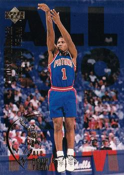 #10 Lindsey Hunter - Detroit Pistons - 1994-95 Upper Deck Basketball