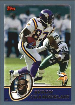 #10 Byron Chamberlain - Minnesota Vikings - 2003 Topps Football
