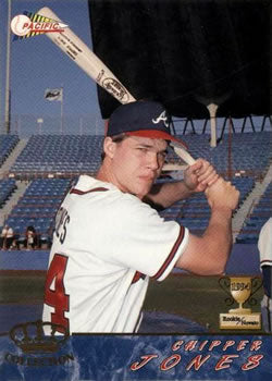 #10 Chipper Jones - Atlanta Braves - 1994 Pacific Baseball