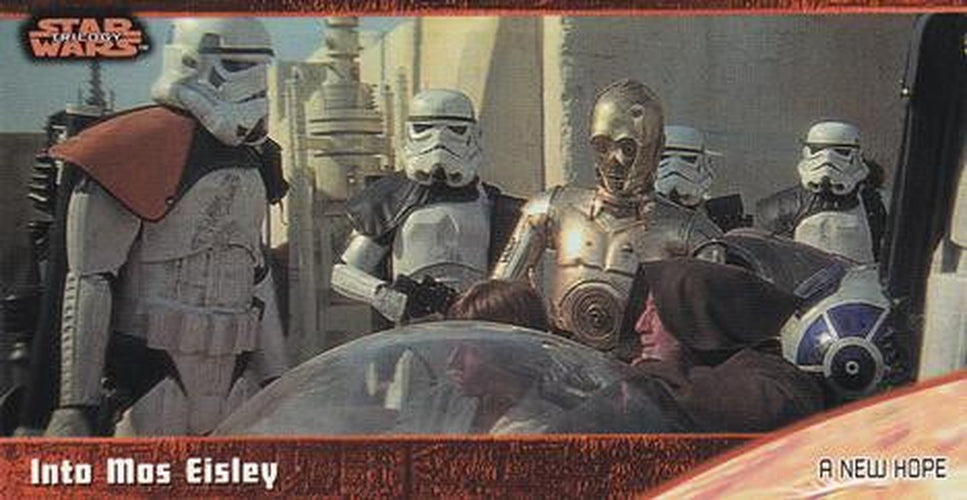 #10 Into Mos Eisley - 1997 Topps Widevision Star Wars Trilogy