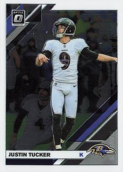#10 Justin Tucker - Baltimore Ravens - 2019 Donruss Optic Football