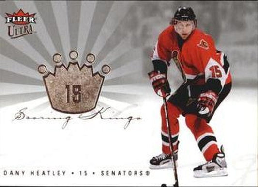 #SK10 Dany Heatley - Ottawa Senators - 2005-06 Ultra - Scoring Kings Hockey