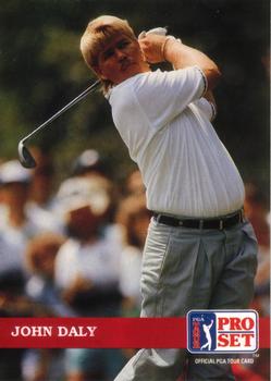 #10 John Daly - 1992 Pro Set PGA Tour Golf