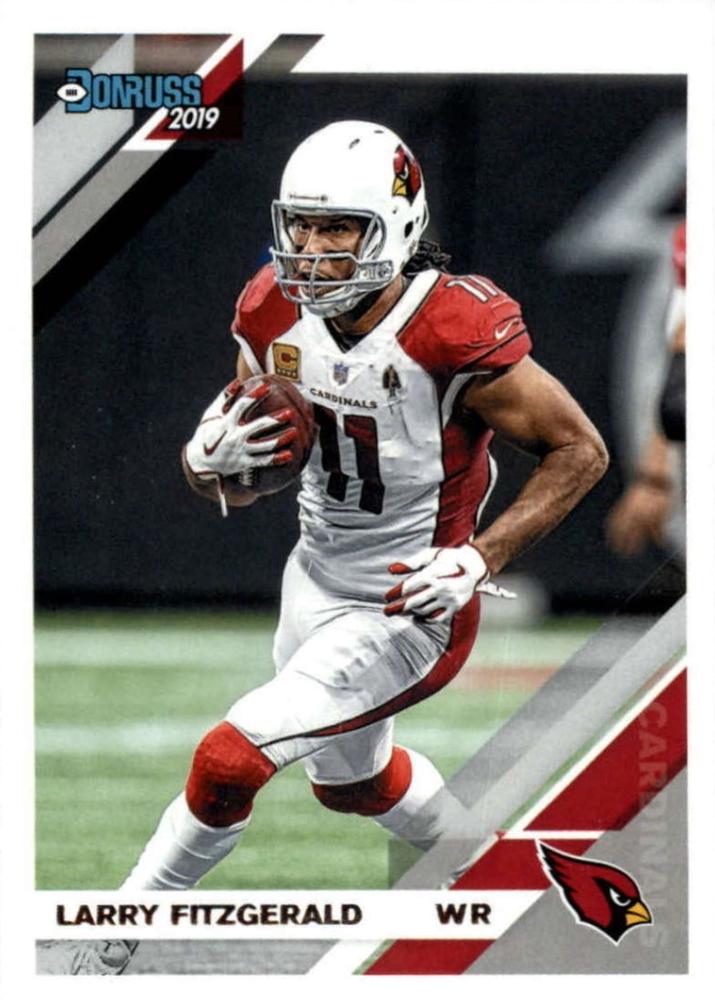 #10 Larry Fitzgerald - Arizona Cardinals - 2019 Donruss Football