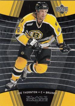 #10 Joe Thornton - Boston Bruins - 1999-00 Upper Deck Black Diamond Hockey