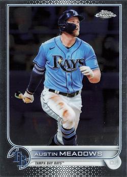 #10 Austin Meadows - Tampa Bay Rays - 2022 Topps Chrome Baseball