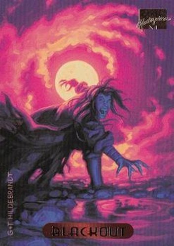 #10 Blackout - 1994 Fleer Marvel Masterpieces Hildebrandt Brothers