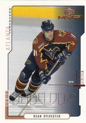 #10 Dean Sylvester - Atlanta Thrashers - 2000-01 Upper Deck MVP Hockey