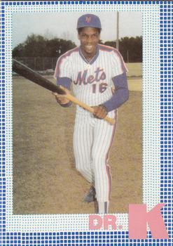 #10 Dwight Gooden - New York Mets - 1985 Renata Galasso Dwight Gooden Dr. K Baseball