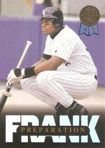 #10 Frank Thomas - Chicago White Sox - 1993 Leaf - Frank Thomas Baseball