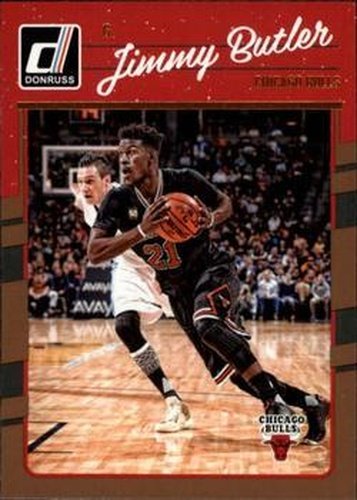 #10 Jimmy Butler - Chicago Bulls - 2016-17 Donruss Basketball