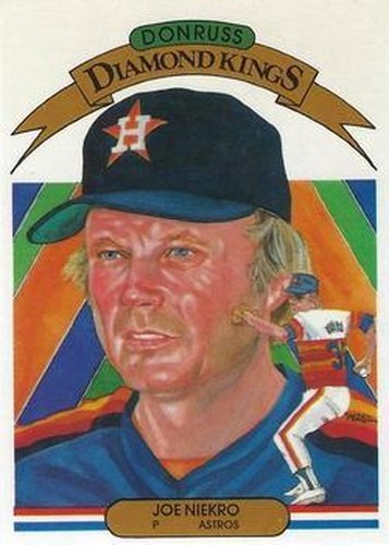 #10 Joe Niekro - Houston Astros - 1983 Donruss Baseball