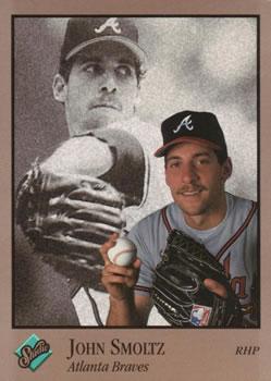 #10 John Smoltz - Atlanta Braves - 1992 Studio Baseball
